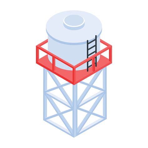 Premium isometric icon of oil depot 27515766 Vector Art at Vecteezy