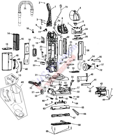 Vacuum Parts: Vacuum Parts Hoover Windtunnel