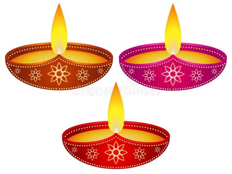 Diwali Diya Set stock image. Illustration of diwali, festival - 77430291