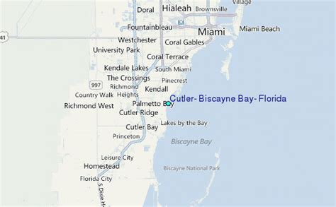 Cutler, Biscayne Bay, Florida Tide Station Location Guide