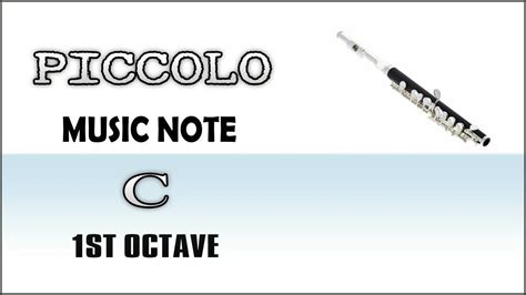 Background Piccolo Sound - Music Note C (1st Octave) | Music Sounds For Practice And Tuning ...