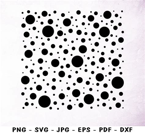 Polka dot svg Polka Dot print Svg/Png Dotted Pattern | Etsy