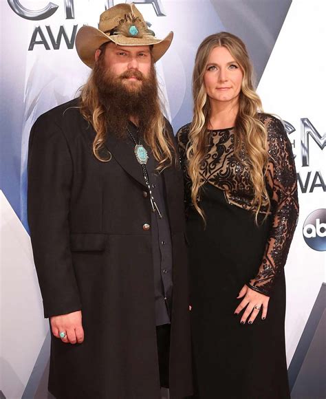 Chris Stapleton's Wife Morgane Is Pregnant 7 Months After Delivering Twins