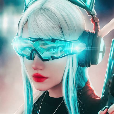 Cyber Girl Glasses Art 4k (3840×2160) - 4k Wallpapers - 40.000+ ipad ...