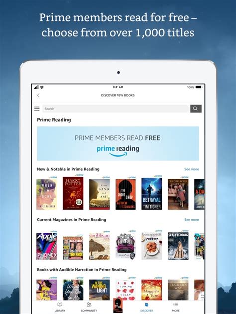 Amazon Kindle on the App Store