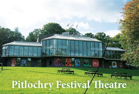 Photographic Magnet Pitlochry Festival Theatre pack of 5 - Island Blue