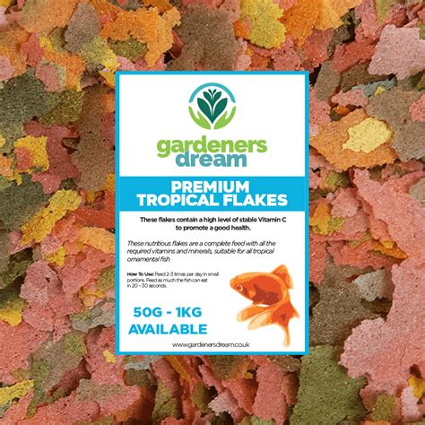 Tropical Aquarium Fish Flakes 50g-1kg | Free UK Delivery Over £50