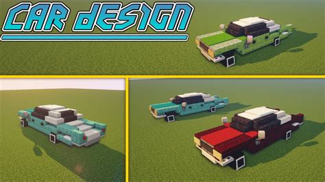 How to build a Car in minecraft - YouTube