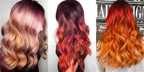 Orange Ombre Hair Color