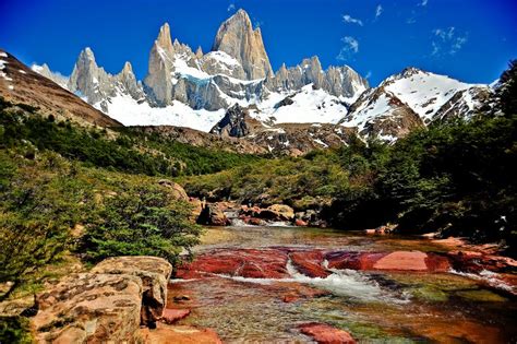 Mount Fitz Roy, Patagonia, Argentina - UNESCO World Heritage Site ...