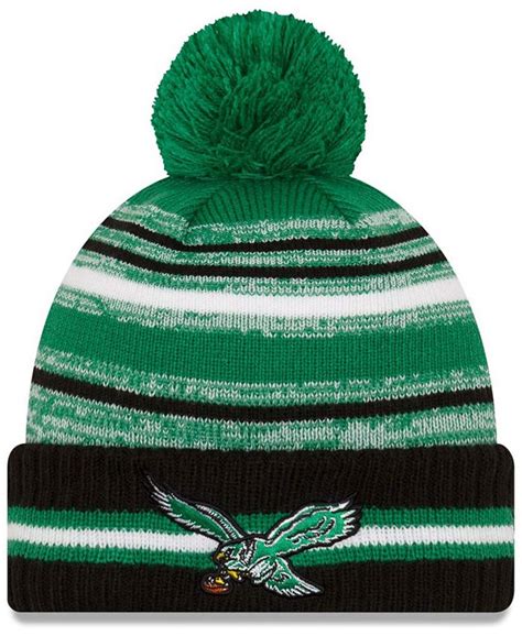 New Era Men's Kelly Green and Black Philadelphia Eagles 2021 NFL ...