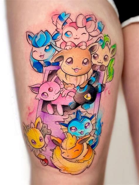 Aggregate 55+ eevee evolutions tattoo latest - in.cdgdbentre
