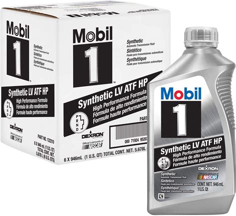 Amazon.com: Mobil 1 Synthetic LV ATF HP [6X1QT]: Automotive