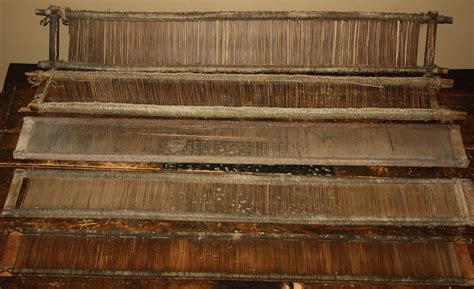 Lot of 5 Antique Wooden Weaving Loom Reeds! Primitive, Handmade ...