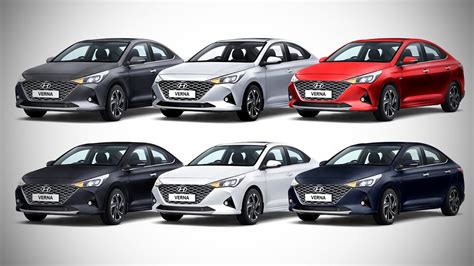 2020 Hyundai Verna - All Colour Options - Images | AUTOBICS - YouTube