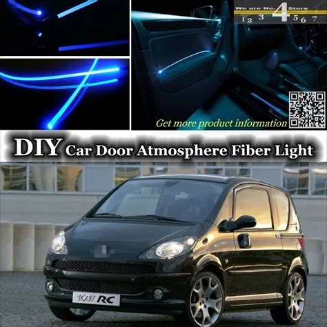 For Peugeot 1007 interior Ambient Light Tuning Atmosphere Fiber Optic ...