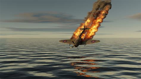 ArtStation - Plane Crash animation