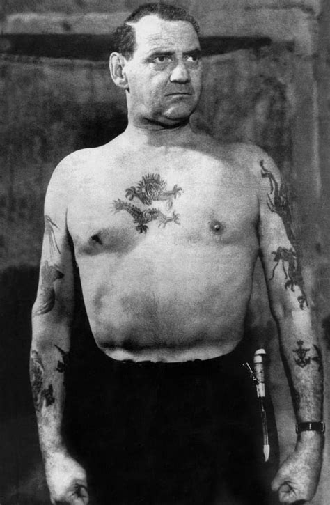 King Frederik IX of Denmark and his tattoos, which he mainly acquired ...