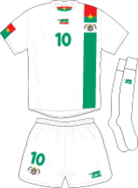 Burkina Faso 2006 Home Kit