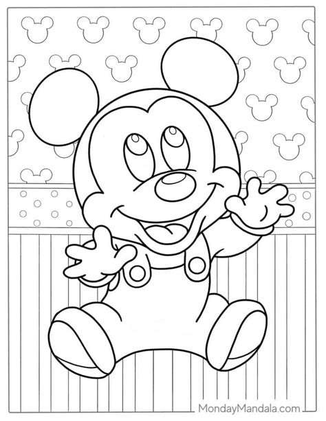 Mickey Mouse Pictures Coloring Pages - Infoupdate.org