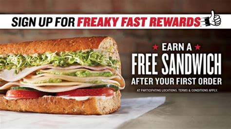 Jimmy John's Freaky Fast Rewards Program