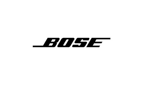 The Strong Bose Logo Showcases A Simple Wordmark That Brands Products ...