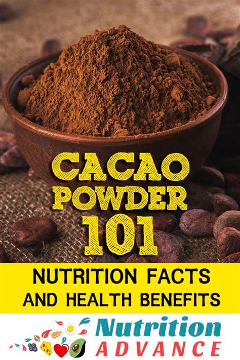 Cocoa Powder 101: Nutrition Facts and Health Benefits