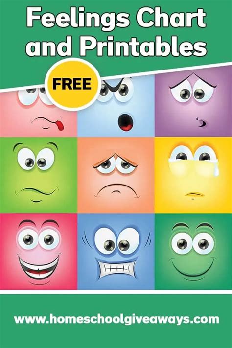 Free Feelings and Emotions Printables and Activities