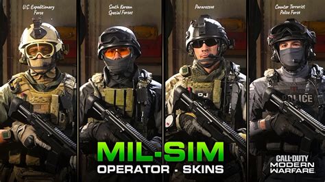 48+ Call Of Duty Modern Warfare New Operator Skins PNG | Newskinsgallery