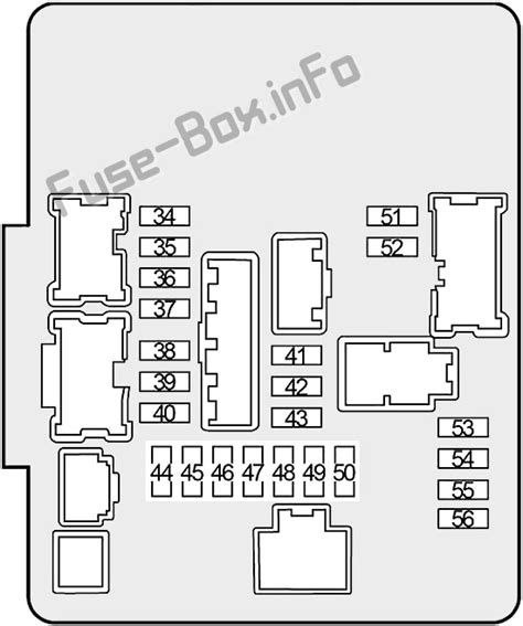 Fuse Box Diagram Nissan Altima (L33; 2013-2018)