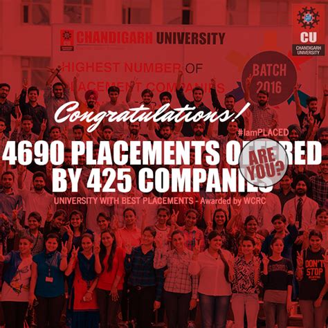 Placements at Chandigarh University - Chandigarh University (CU) Blog - Best University in India