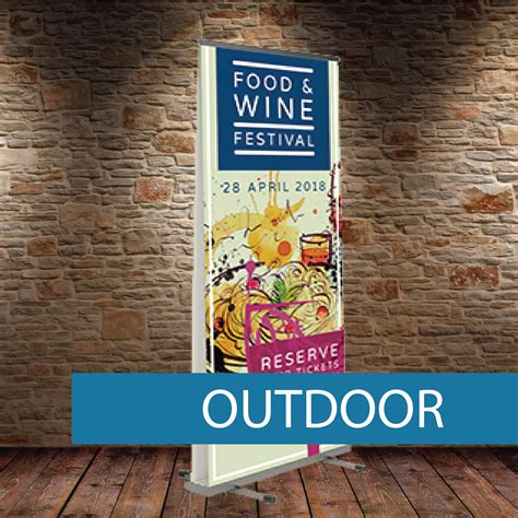 Outdoor pull-up banners | Wollongong Printing