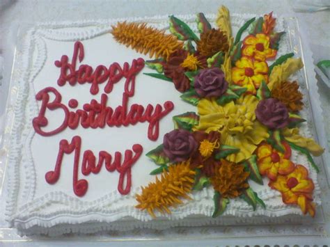 Happy Birthday Mary - CakeCentral.com