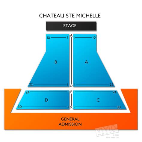 Chateau Ste Michelle Seating Chart | Vivid Seats