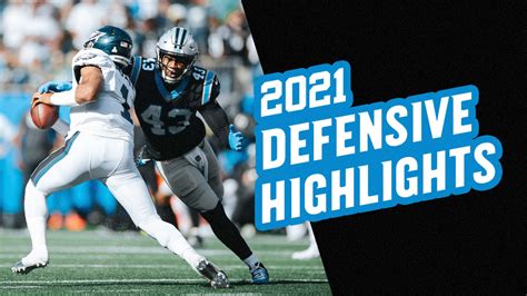 2021 Panthers Defensive Highlights