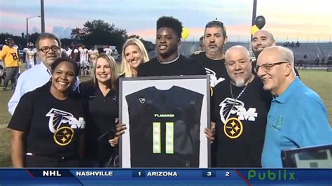 Flanagan High School retires Steelers linebacker Devin Bush’s jersey ...