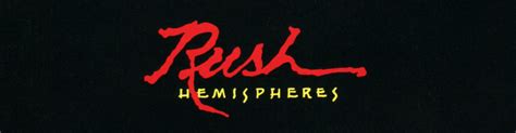 Rush: Hemispheres - Album Artwork