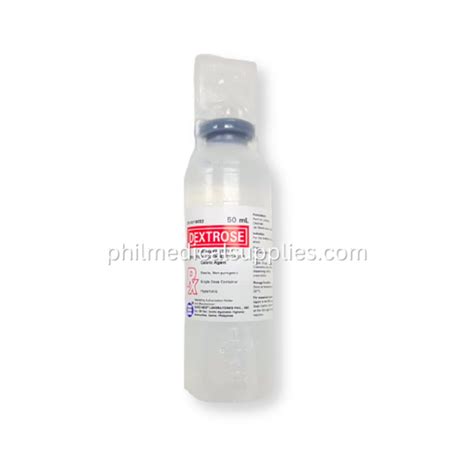 Dextrose, D50 50mL, EUROMED – Philippine Medical Supplies