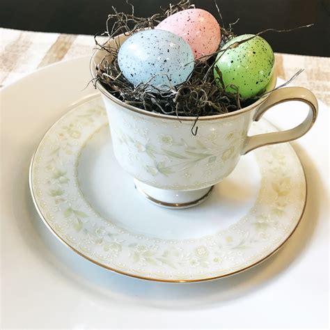 Easy Easter Egg Tea Cups — Legally Crafty Blog