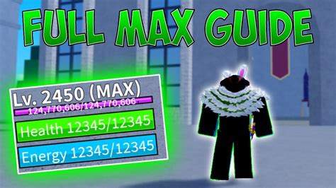 Full Guide To Go From Level 1 to Level 2450 MAX In Blox Fruits - YouTube