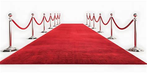 Premium Photo | Red carpet stanchions red carpet entrance red carpet ...