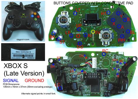 Gaming, Gadgets, and Mods: Xbox 360 and Original Xbox controller PCB ...