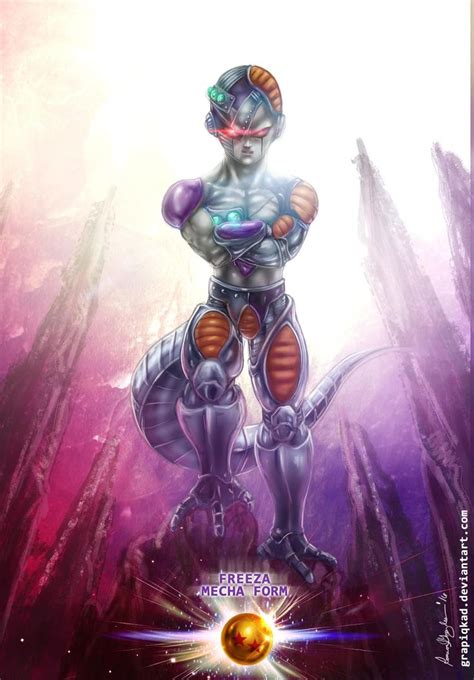 freeza Mecha Form by Grapiqkad on DeviantArt | Digital artist, Dragon ball z, Artist