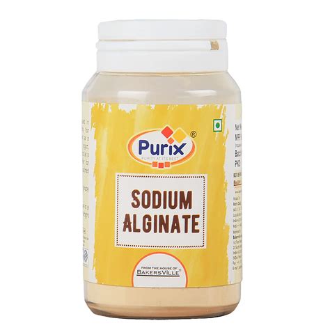 Purix Sodium Alginate, 75g : Amazon.in: Industrial & Scientific