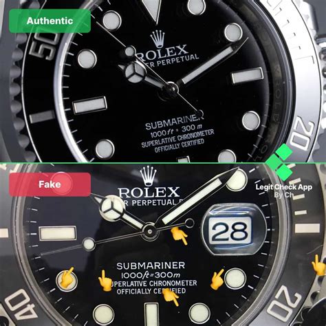 How To Spot Fake Rolex Submariner - Real Vs Fake Rolex Submariner ...