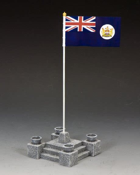 Ceremonial Flag Base & British Crown Colony of Hong Kong Flag|Hong Kong ...