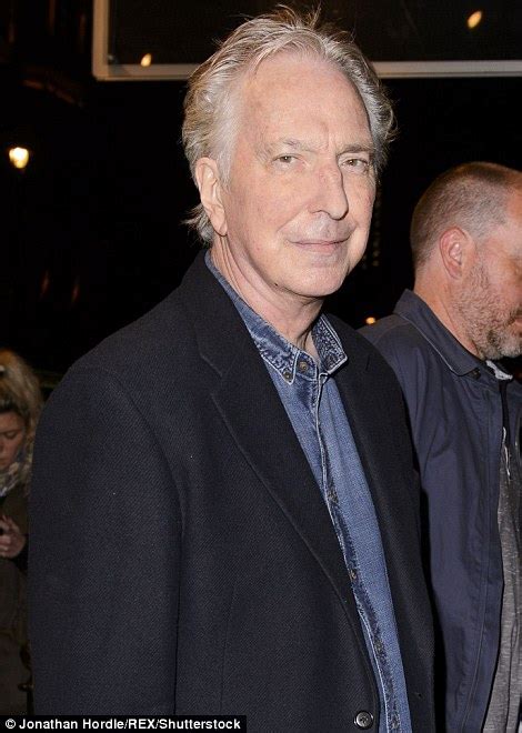 Alan Rickman dead of cancer aged 69 after seeing Emma Thompson | Daily Mail Online