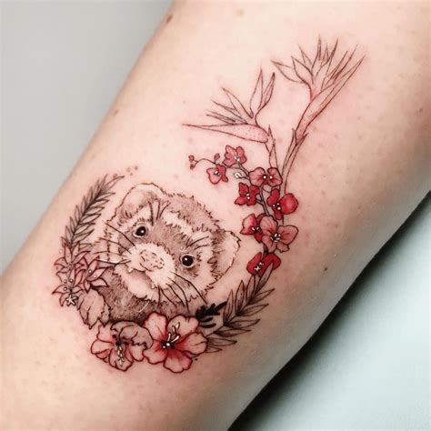 36 Best FERRET TATTOO Idea - Ferret Voice | Ferret tattoo, Cool tattoos, Cute tattoos