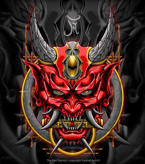 The Red Demon | Hình xăm nhật, Ý tưởng hình xăm, Samurai