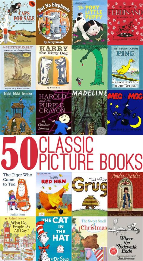 50+ Classic Children's Picture Books | Children's picture books, Preschool books, Picture book